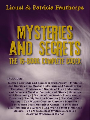 cover image of Mysteries and Secrets